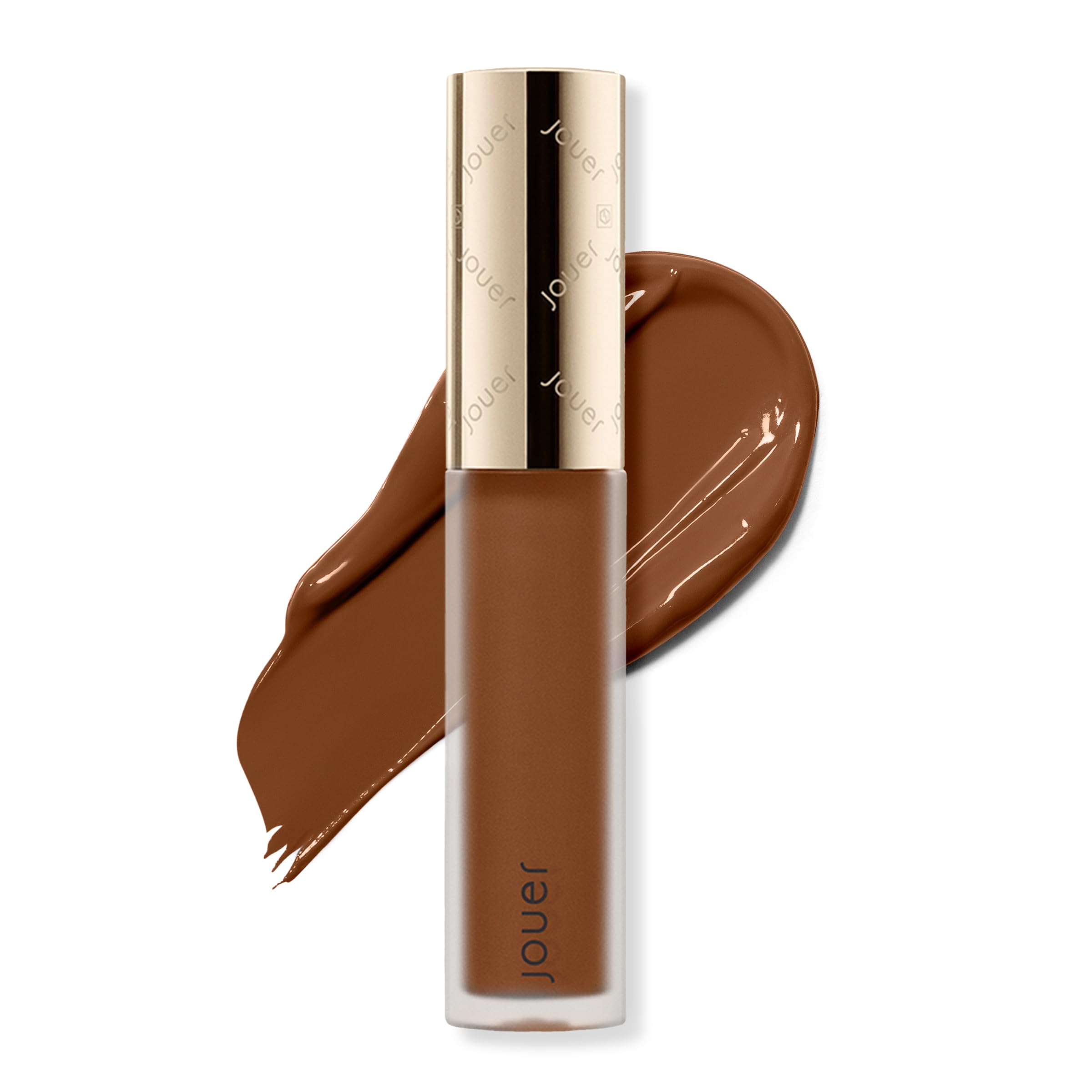 Jouer Essential High Coverage Liquid Concealer - Soft Matte Finish - Color Corrector for Spot Coverage, Under Eye Dark Circles and Contour, CremeBrulee